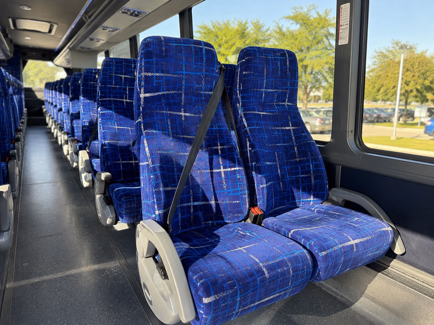 buses for away games and long distance sporting event road trips