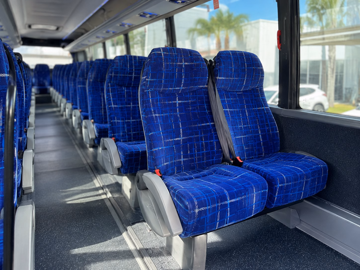 detroit charter bus interior gallery