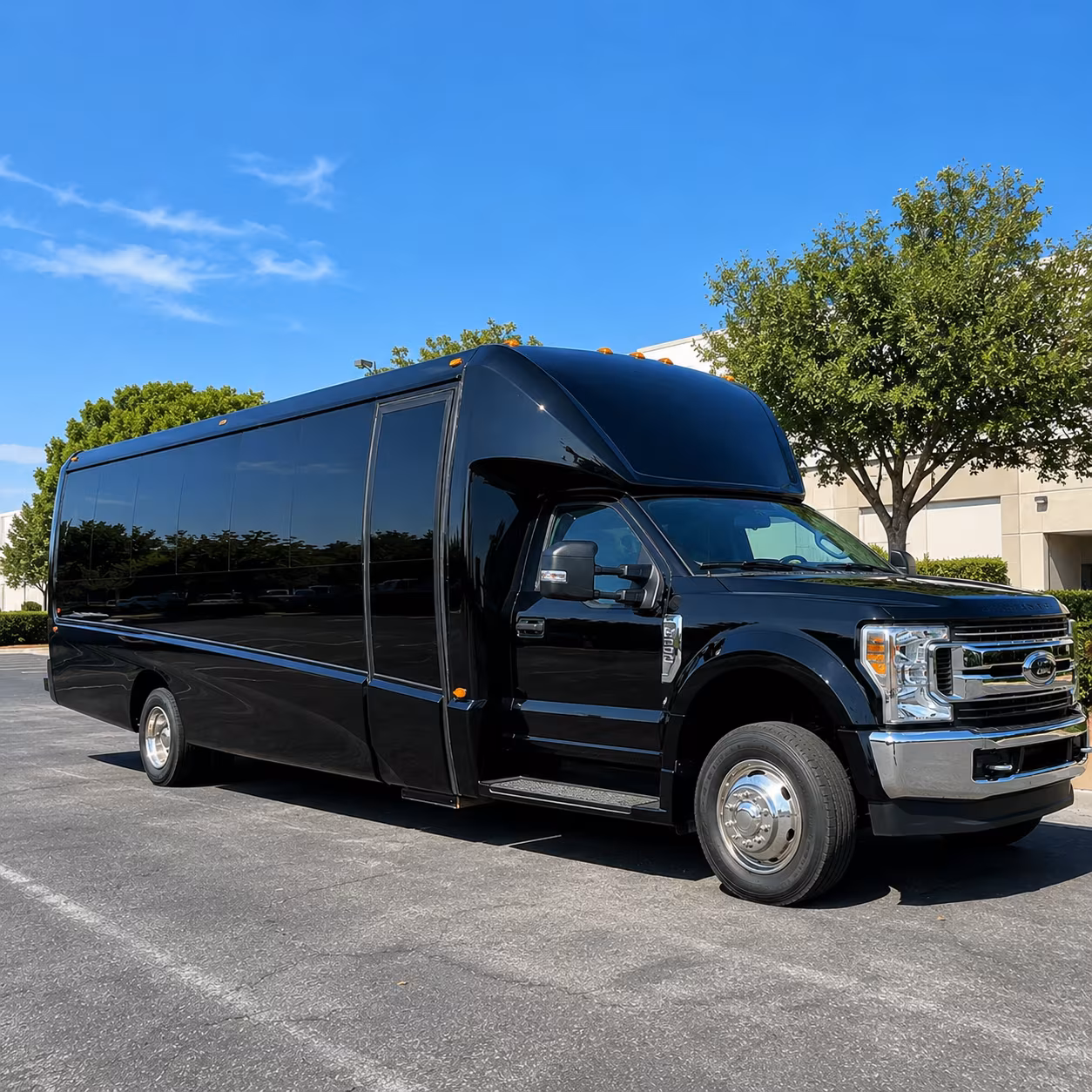 detroit private event transportation onboard seating