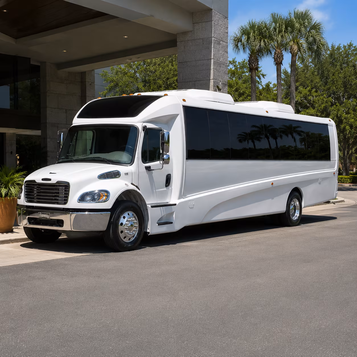 detroit sporting event transportation onboard seating