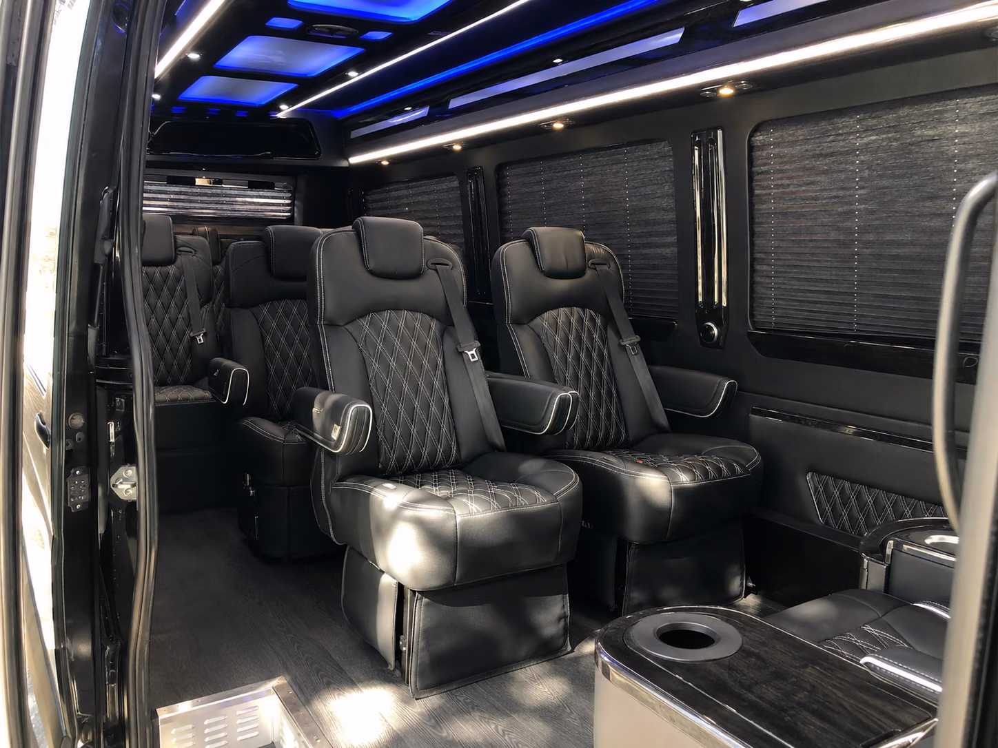 detroit wine tour brewery transportation onboard seating
